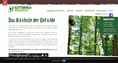 Desktop Screenshot of kletterwald.net